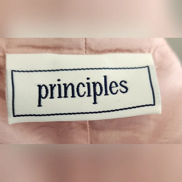 PRINCIPLES Vintage Women Long Maxi Dress Size 12 Purple Sleeveless Zip Lined - Picture 8 of 12